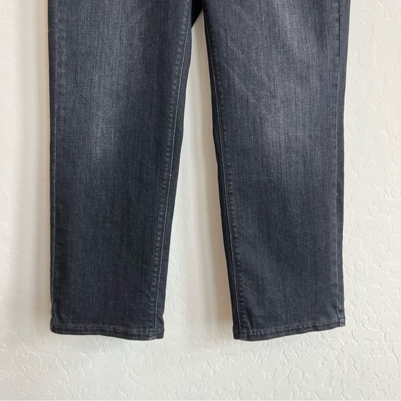 NEW Cambio Jeans Peaches Straight Leg Drop Dark Wash Grey 38 US 8 NWT - Picture 3 of 8
